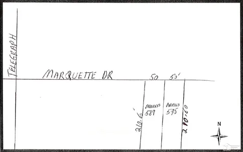 589 & 595 Marquette Drive Bedford Township MI 48133