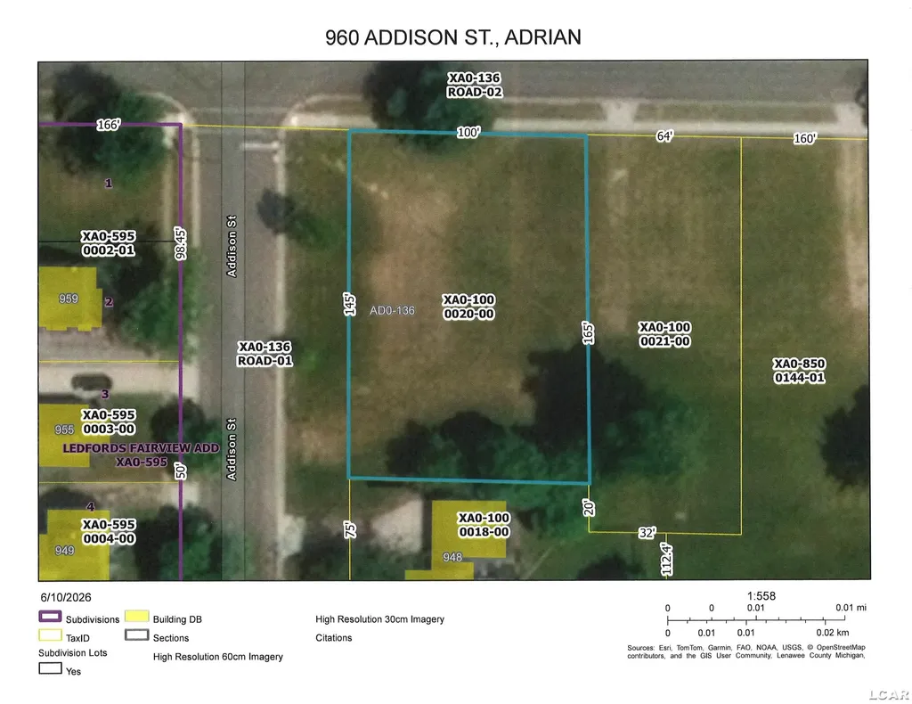 960 Addison Street Adrian City MI 49221