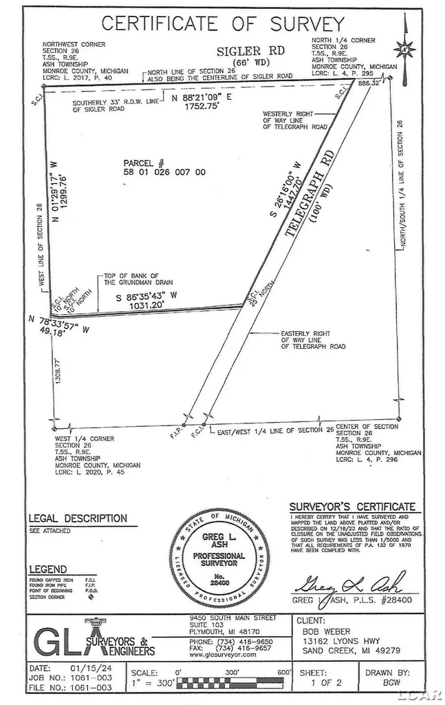 2268 E Sigler Road Carleton Village MI 48117