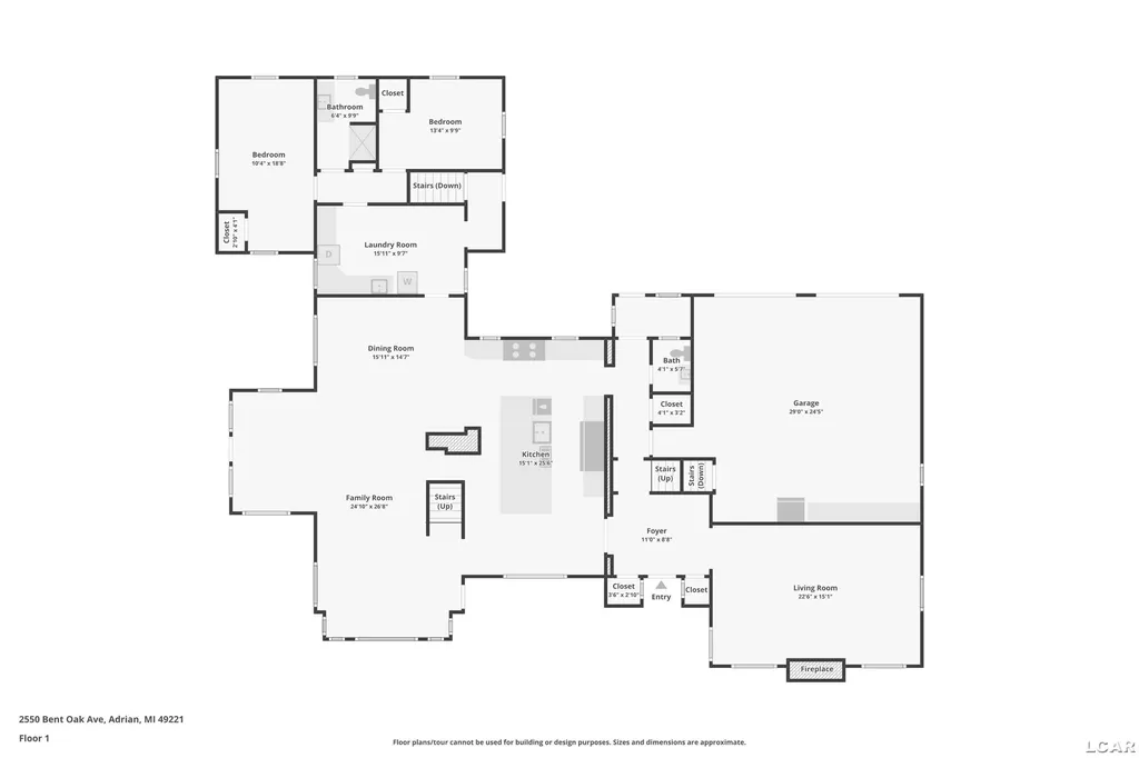 2550 Bent Oak Avenue Adrian Township MI 49221