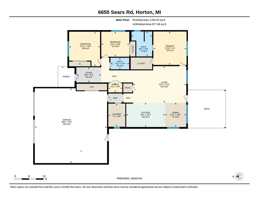 6655 Sears Road Spring Arbor Township MI 49246