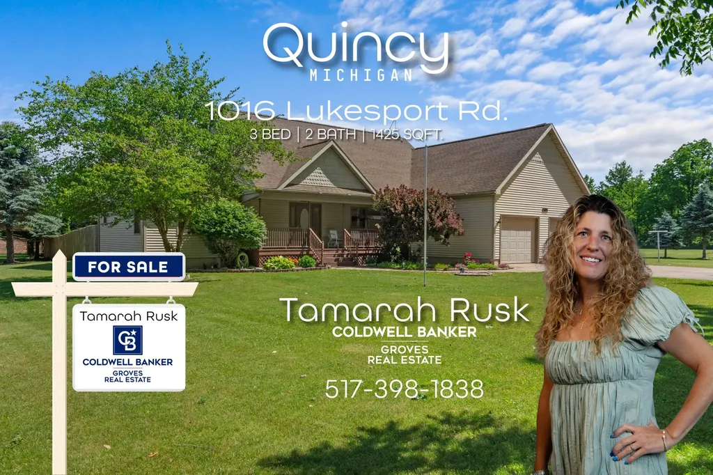 1016 Lukesport Road Quincy Township MI 49082