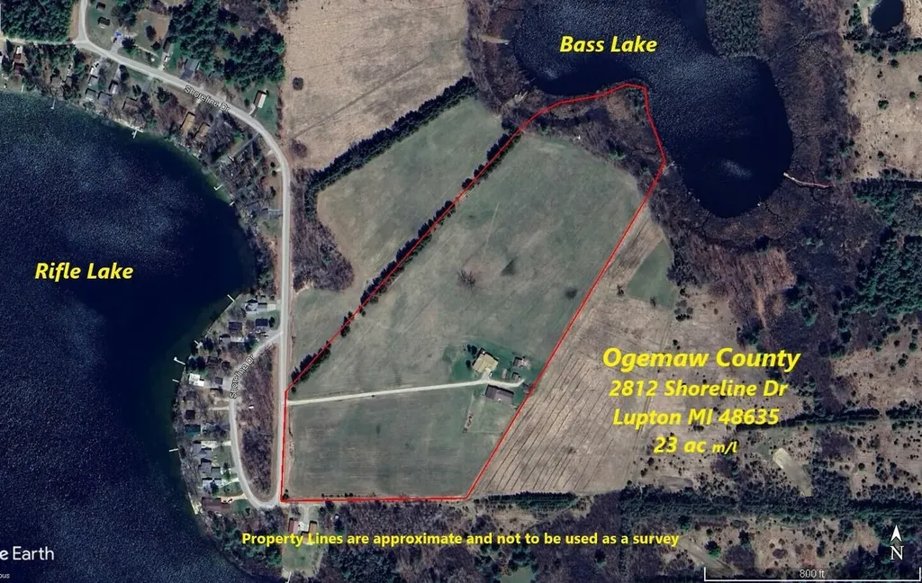 2812 Shoreline Drive Hill Township MI 48635