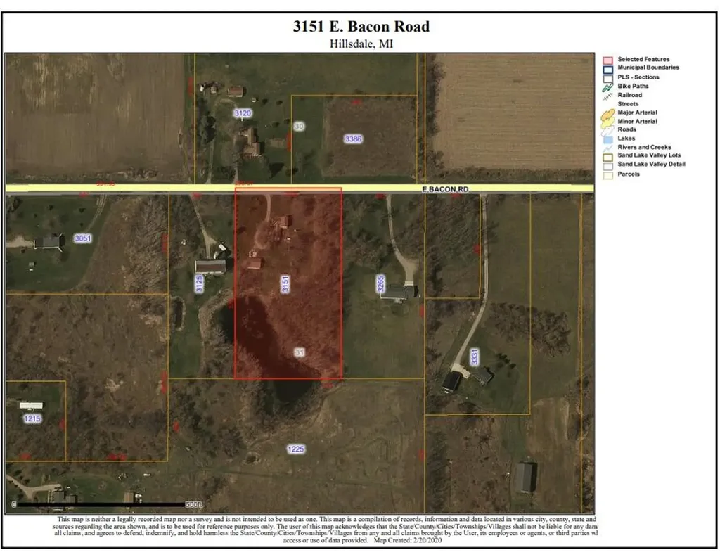 3151 E Bacon Road Adams Township MI 49242