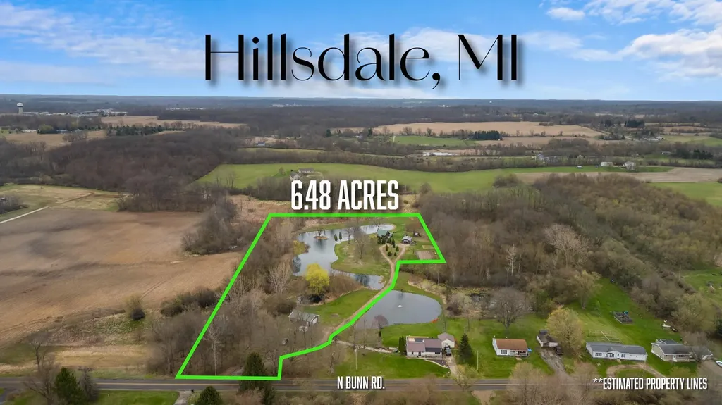 1841 N Bunn Road Hillsdale Township MI 49242