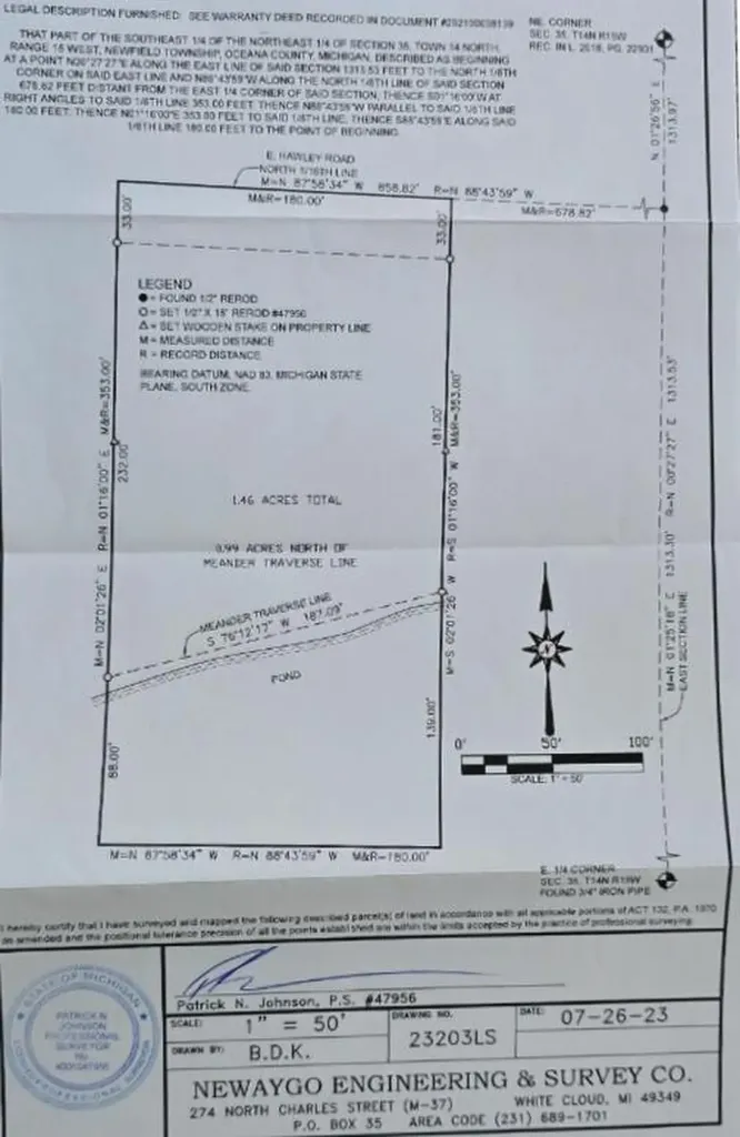 8683 E Hawley Road Newfield Township MI 49421