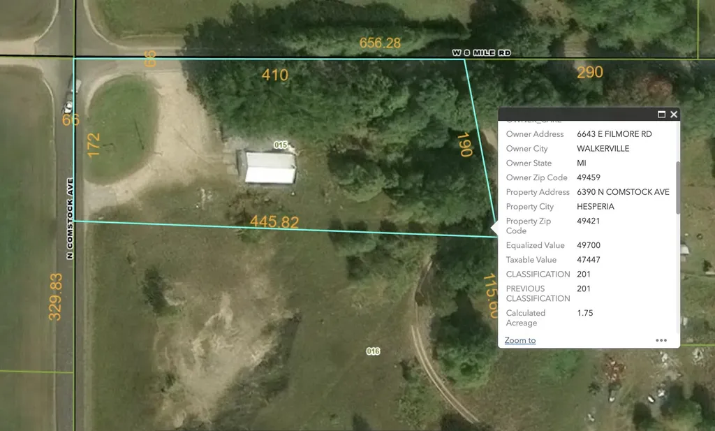 6390 N Comstock Avenue Beaver Township MI 49421