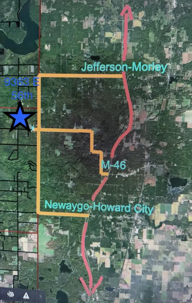 9363 E 56th Street E Croton Township MI 49337