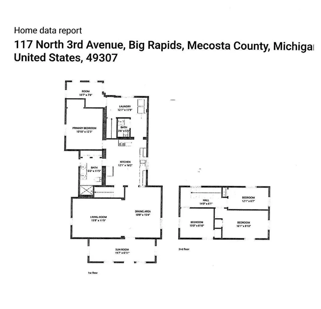 117 N 3rd Avenue Big Rapids City MI 49307