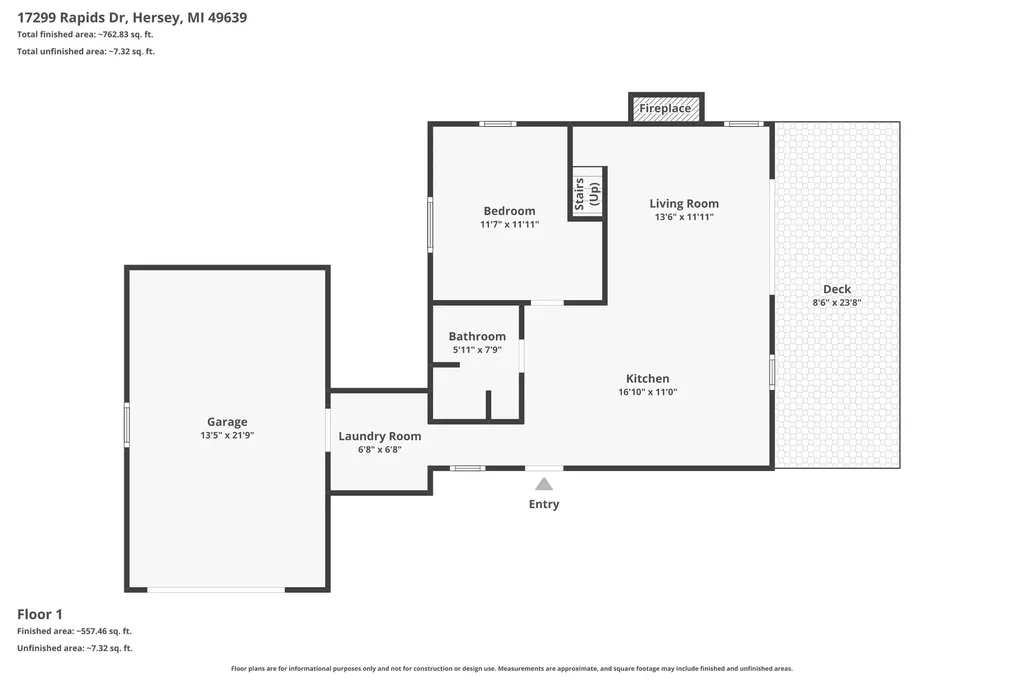 17299 Rapids Drive Hersey Township MI 49639