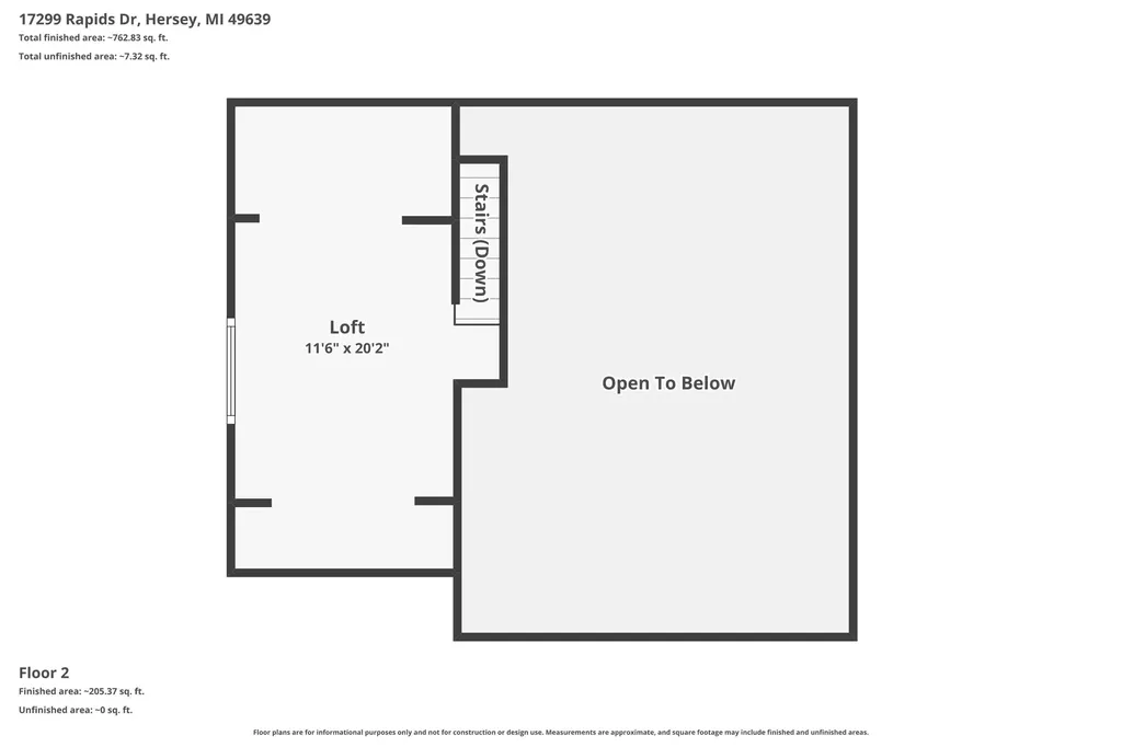 17299 Rapids Drive Hersey Township MI 49639
