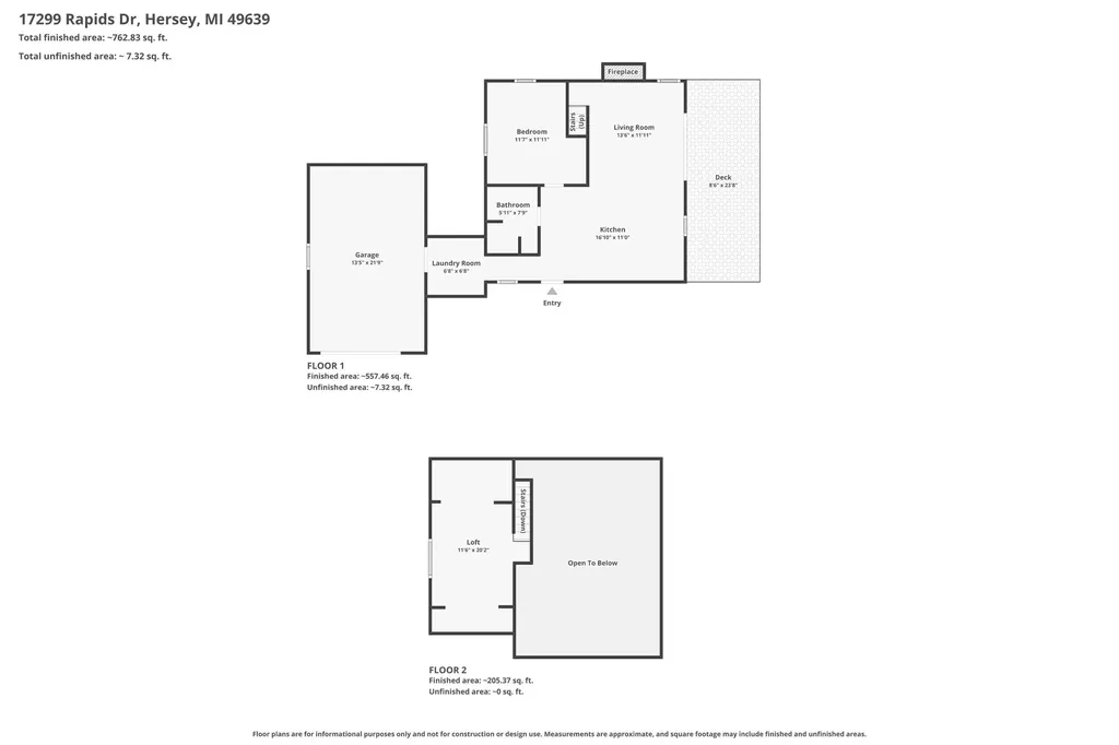 17299 Rapids Drive Hersey Township MI 49639