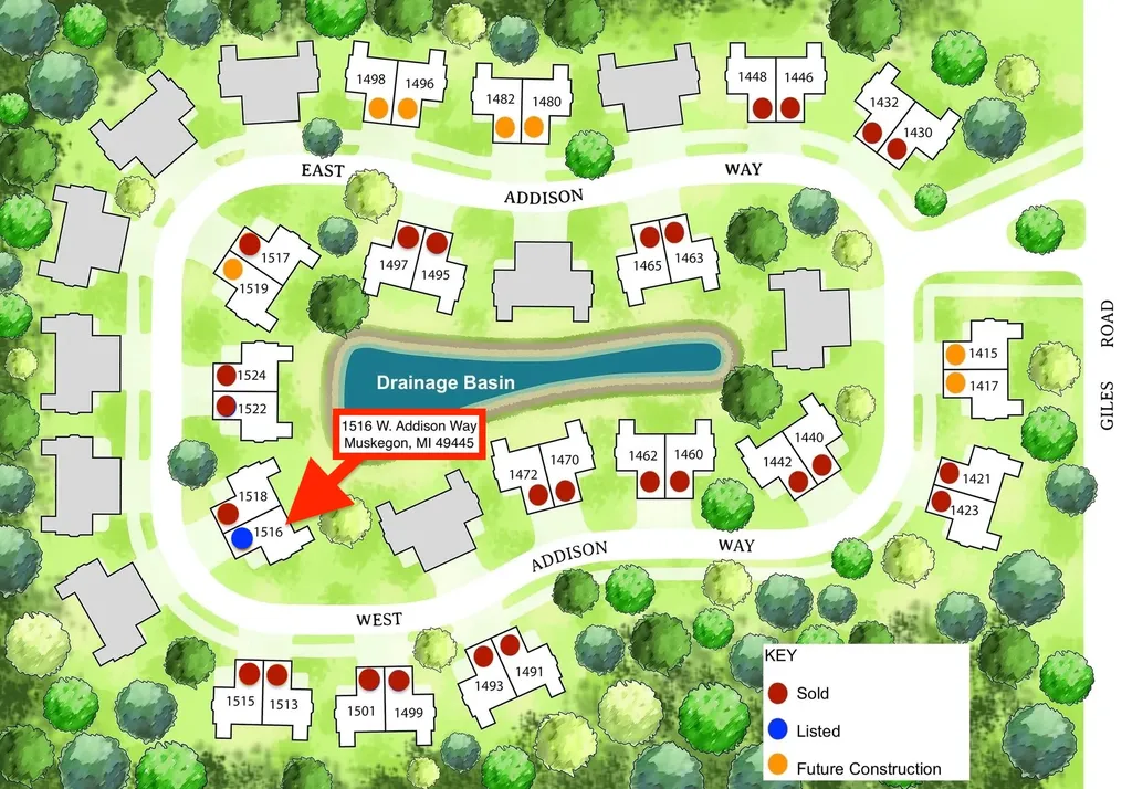 1516 W Addison Way Laketon Township MI 49445