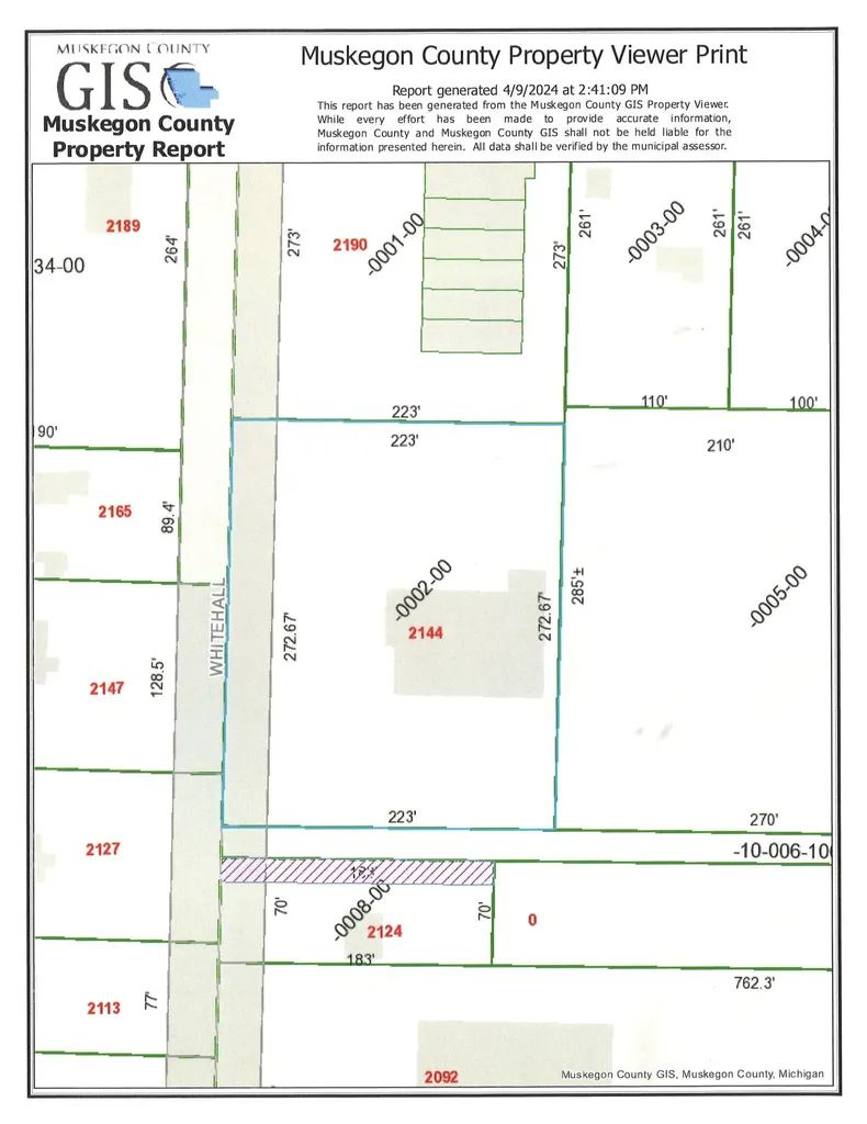 2144 Whitehall Road Muskegon Charter Township MI 49445