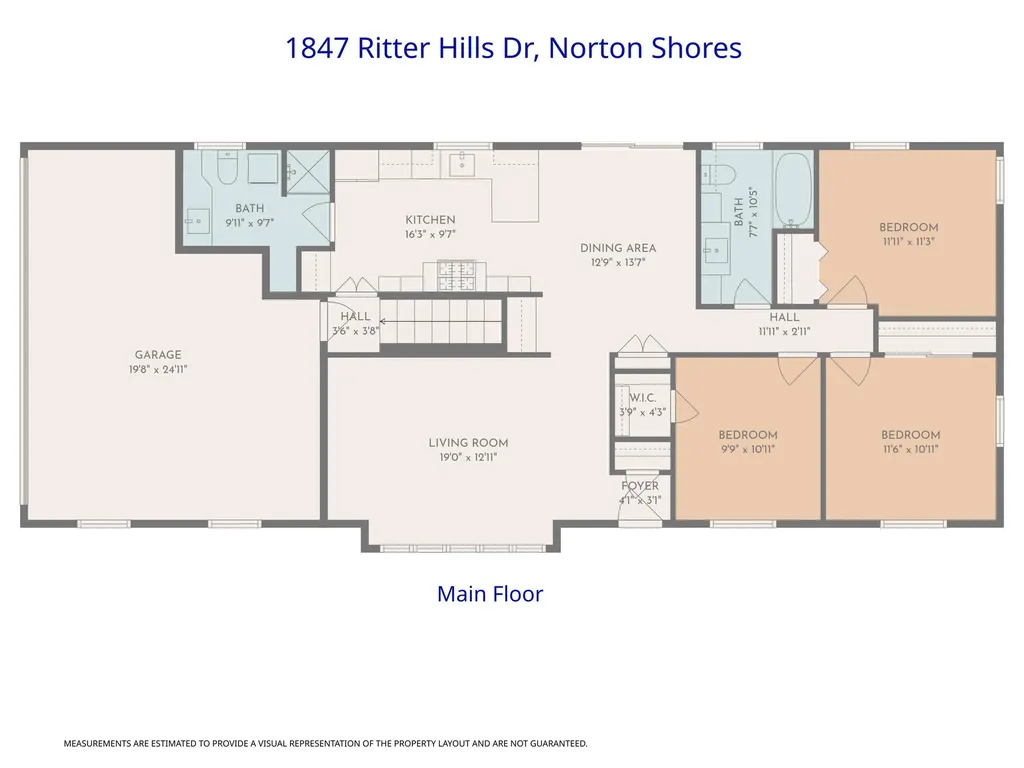 1847 Ritter Hills Drive Norton Shores City MI 49441