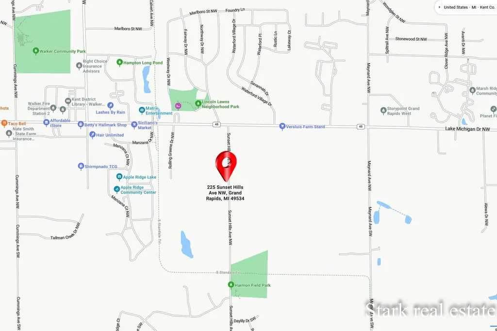 225 Sunset Hills Avenue NW Walker City MI 49534
