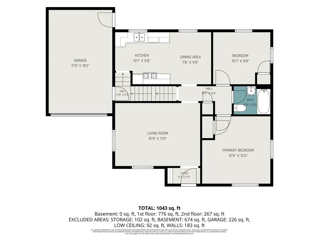 3321 Baker Street Muskegon Heights City MI 49444