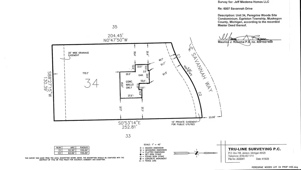 6007 Savannah Way Egelston Township MI 49442