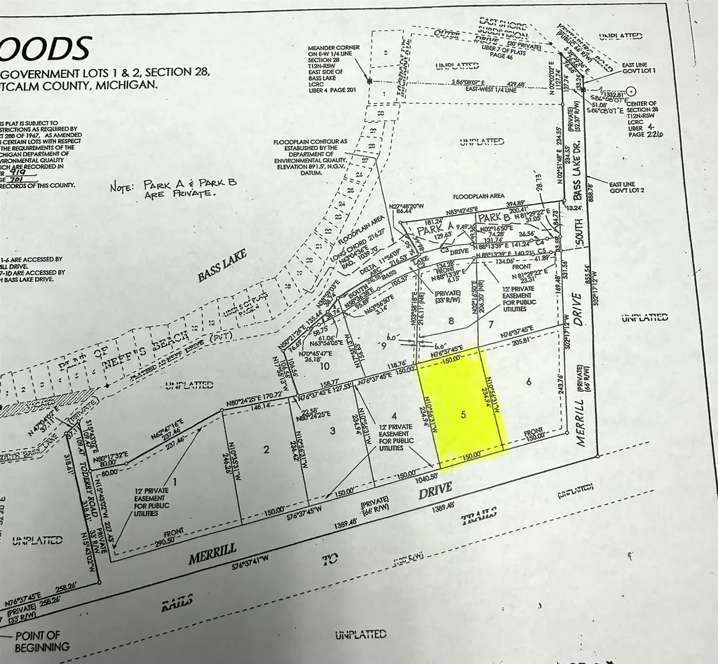 Merrill Drive Richland Township MI 48891