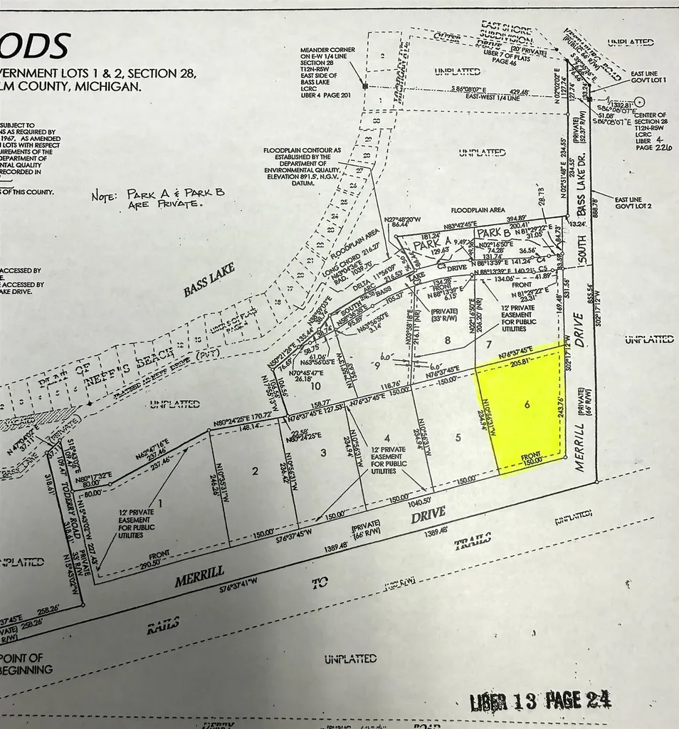 Merrill Drive Richland Township MI 48891