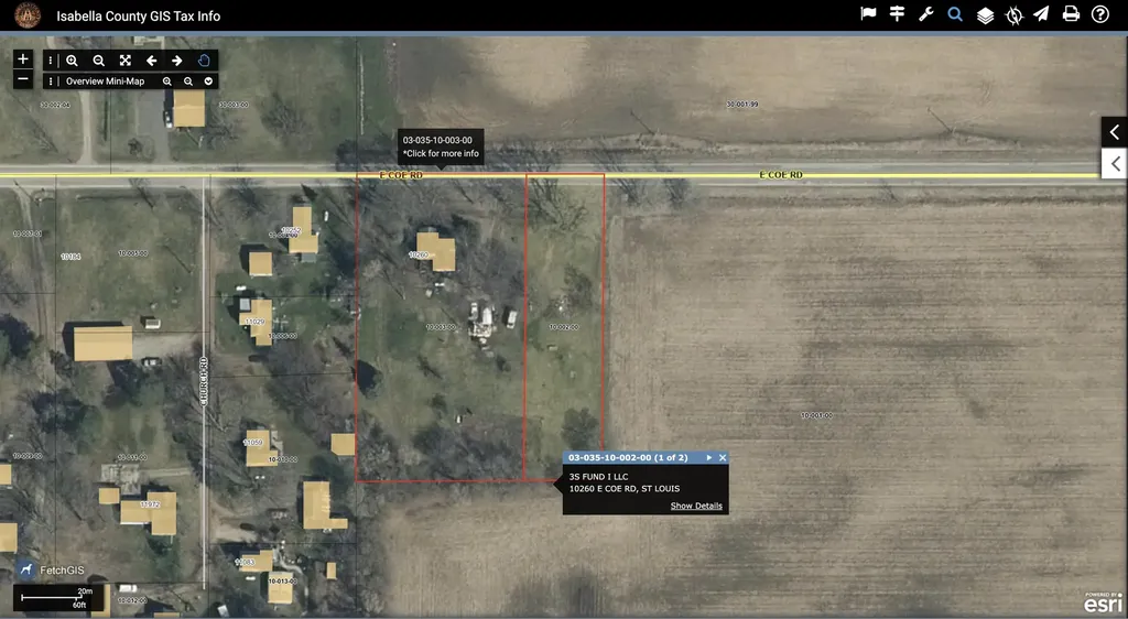 10260 E Coe Road Coe Township MI 48880