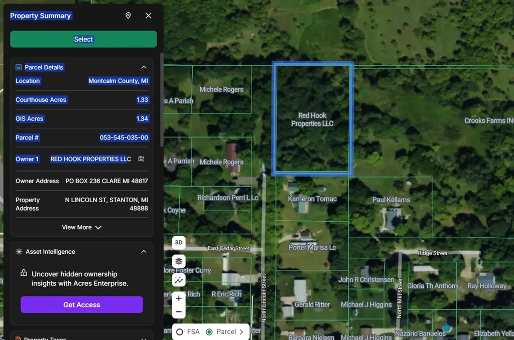 Tbd N Lincoln Stanton City MI 48888