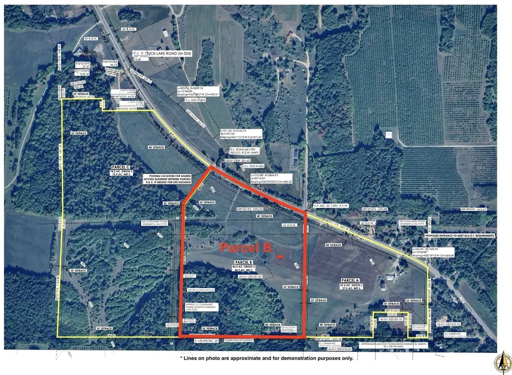 Parcel B E Duck Lake Road Suttons Bay Township MI 49682