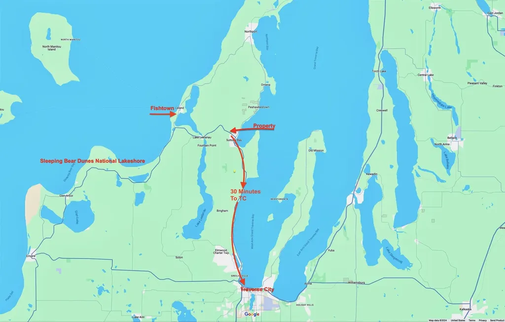Parcel C E Duck Lake Road Suttons Bay Township MI 49682