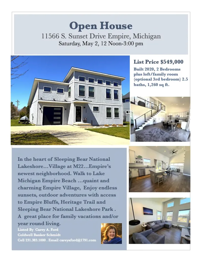 11566 S Sunset Drive Empire Township MI 49630