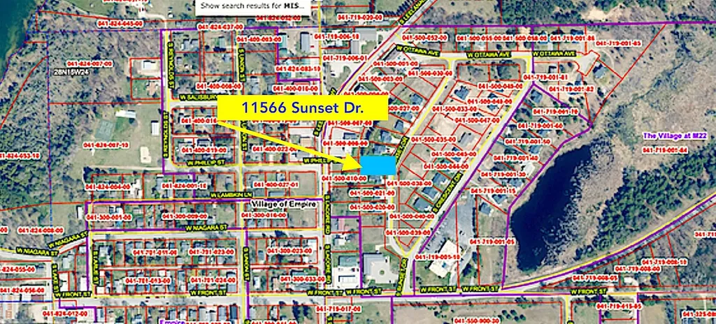 11566 S Sunset Drive Empire Township MI 49630