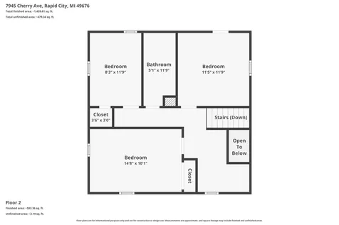 7945 Cherry Avenue Milton Township MI 49676