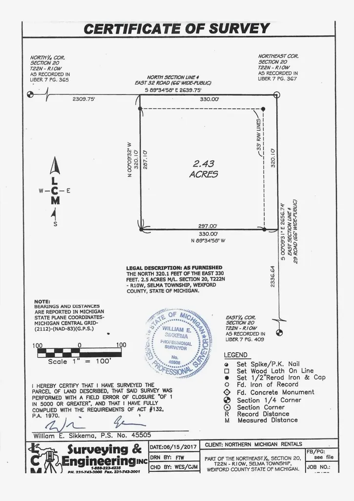 3044 S 29 Road Selma Township MI 49601