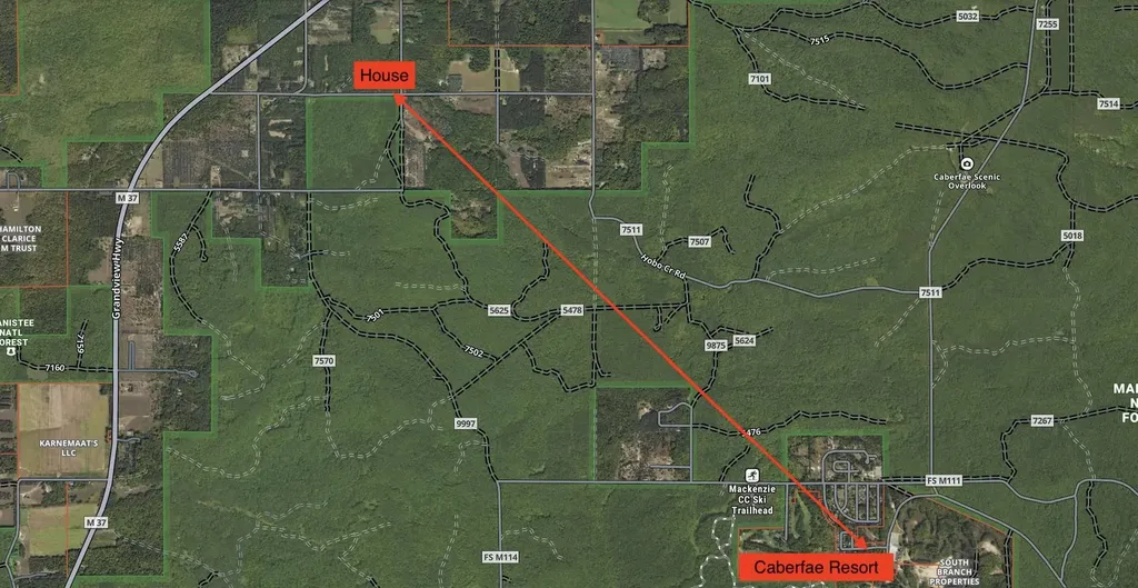 9544 W 34 Road Slagle Township MI 49638