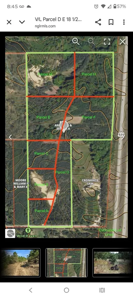V/l Parcel F E 18 1/2 Road Cedar Creek Township MI 49663