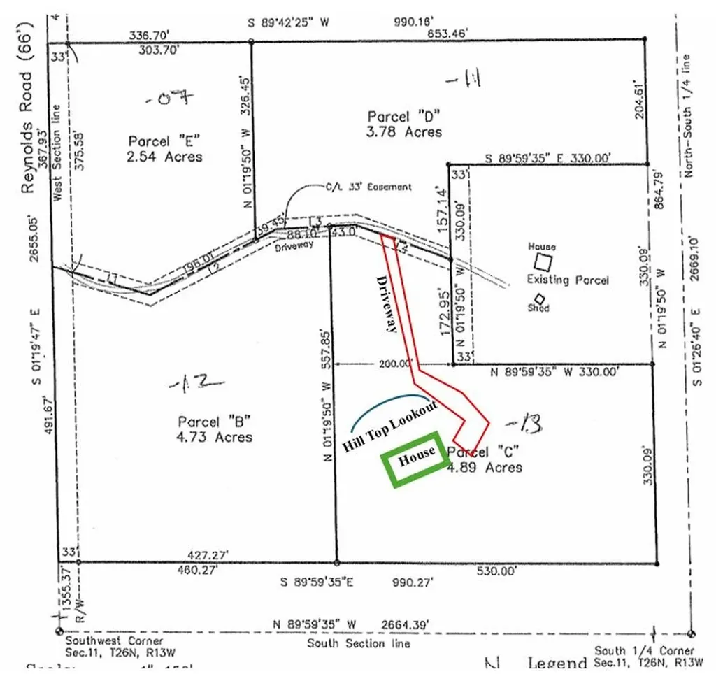 Off Of Reynolds Road Inland Township MI 49650