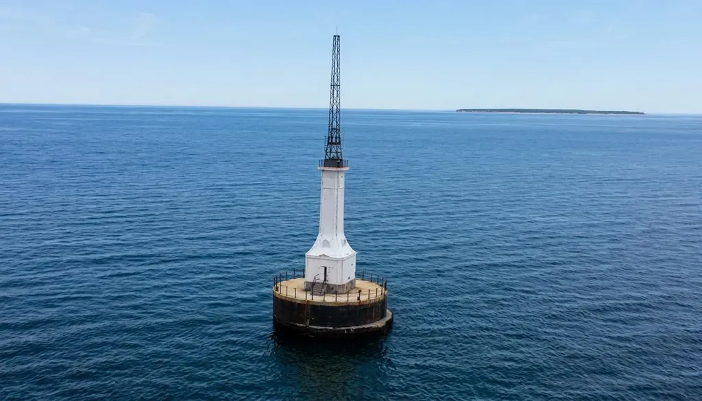 00 Gravelly Shoal Lighthouse Sims Township MI 48703