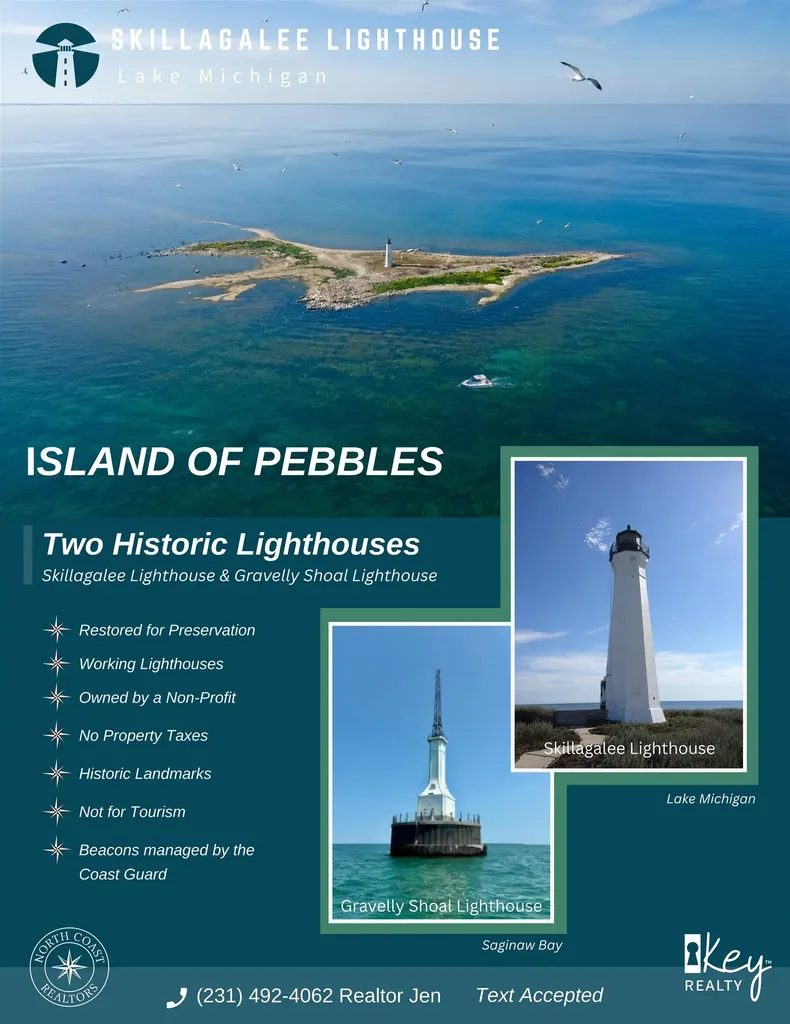 00 Gravelly Shoal Lighthouse Sims Township MI 48703