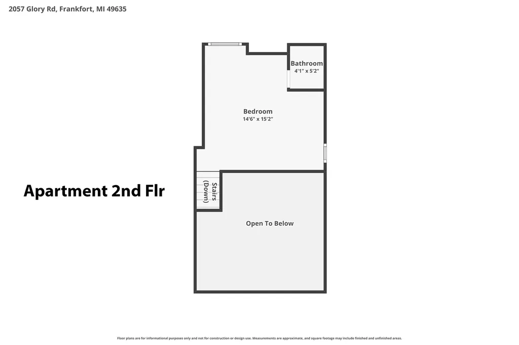 2057 Glory Road Crystal Lake Township MI 49635