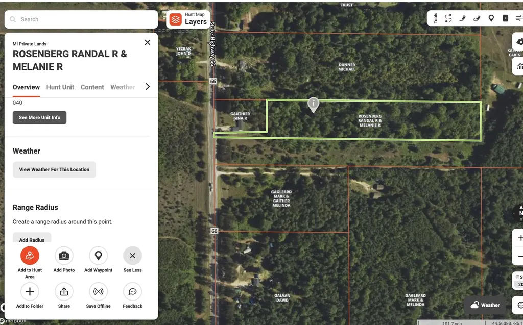 0002 M-66 SE Garfield Township MI 49633