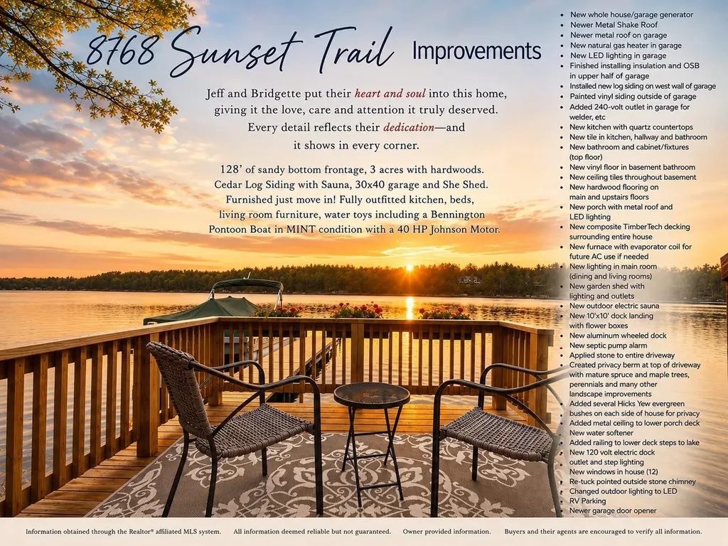 8768 Sunset Trail, NE Blue Lake Township MI 49659