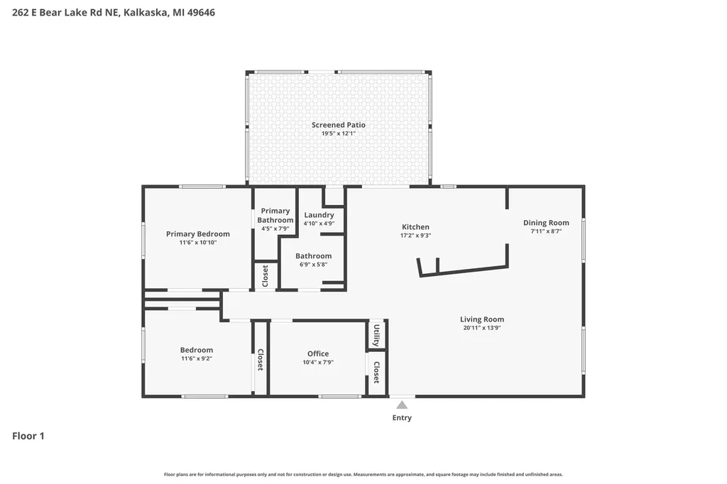 262 E Bear Lake Road NE Bear Lake Township MI 49646