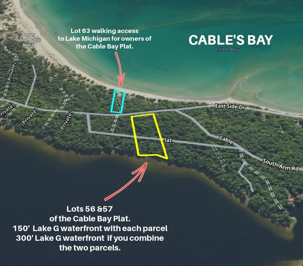 Lots 56 & 57 Spaulding Drive Peaine Township MI 49782