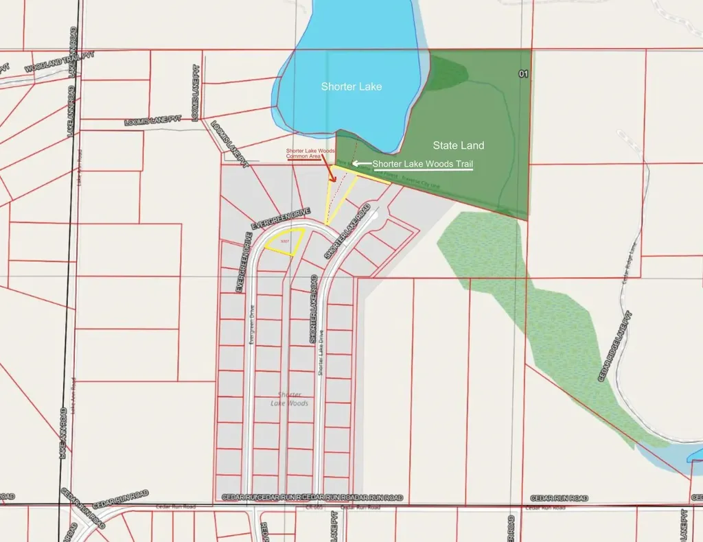 9307 Evergreen Drive Almira Township MI 49684