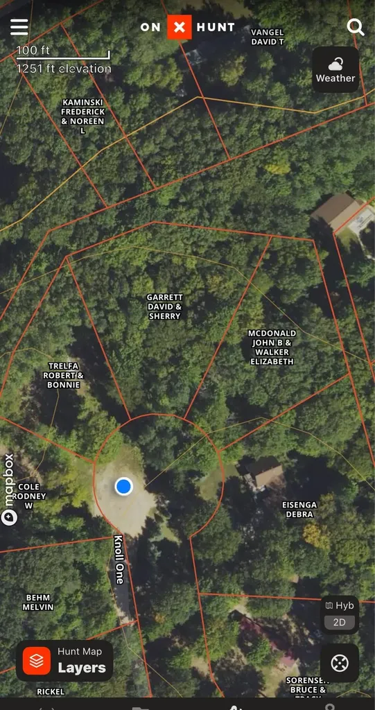 Knoll One Drive Rose Lake Township MI 49655