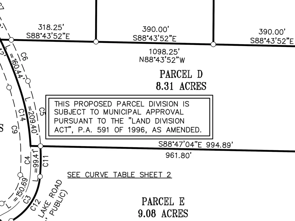 Lot D 8.31 Acre Lake Union Township MI 49633
