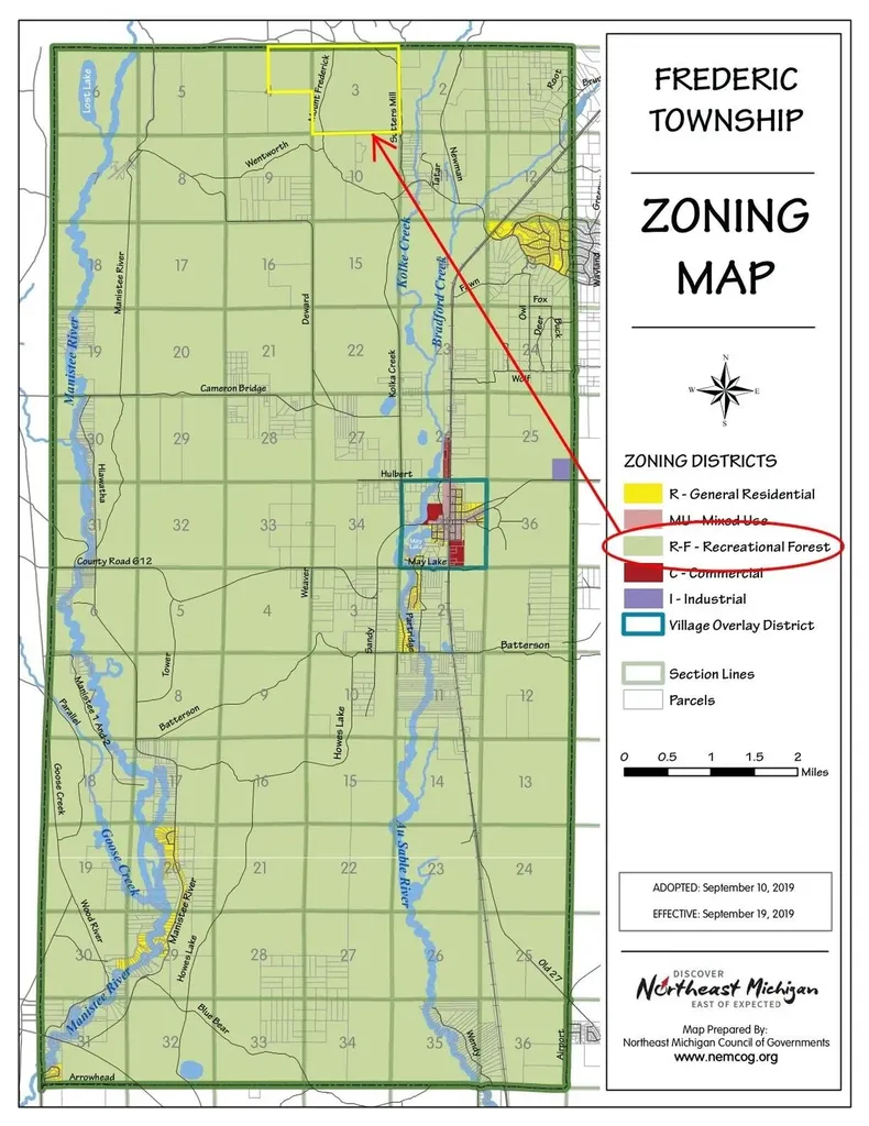 00 Mount Frederic Road Frederic Township MI 49733