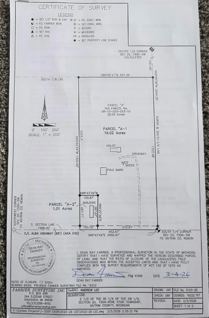 7341 Alba Highway Star Township MI 49730