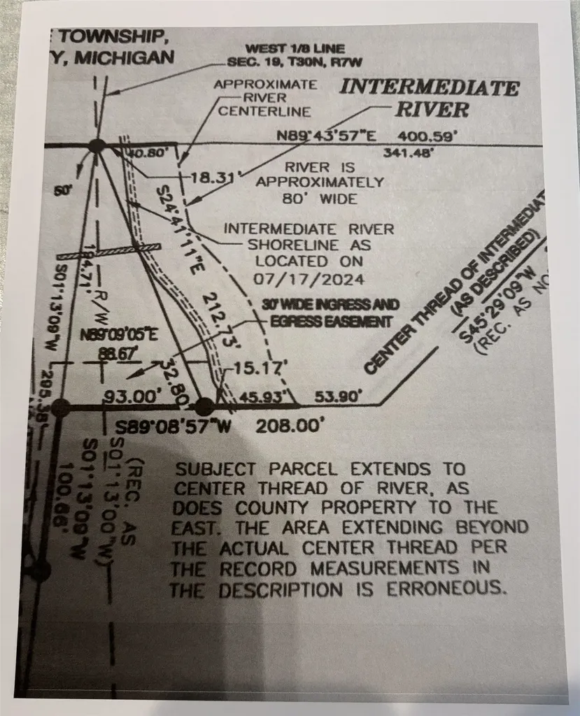V/l 1-a M-88 Forest Home Township MI 49615