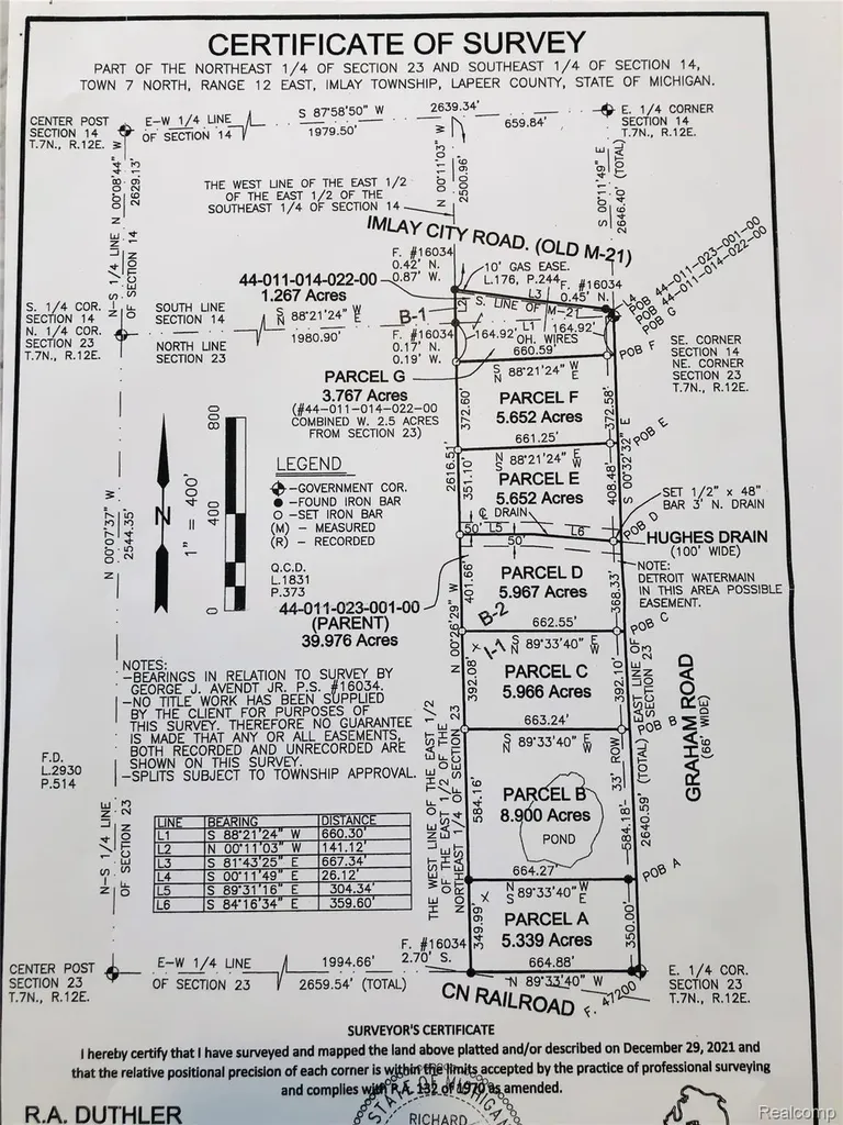 Parcel E Graham Road Imlay Township MI 48444