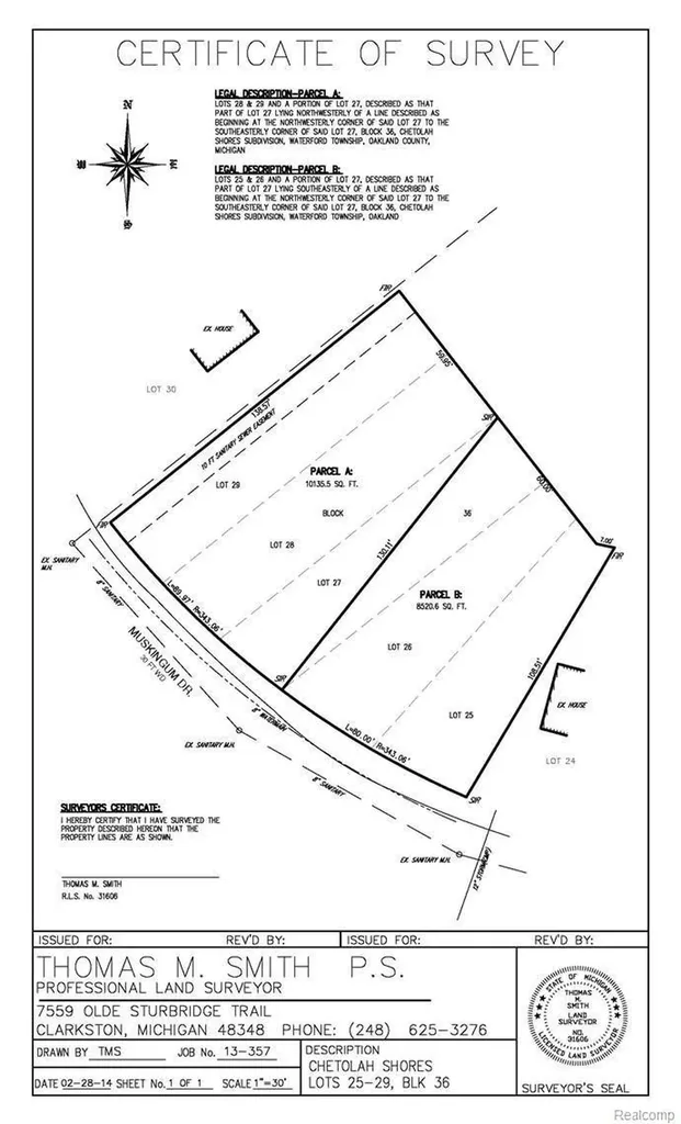 00000 Muskingum Waterford Charter Township MI 48329